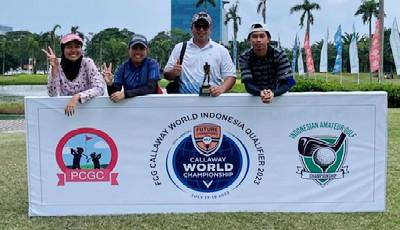 Atlit Golf Harumkan Riau Dalam Ajang IAGC di Gading Raya Padang Golf klub Tangerang