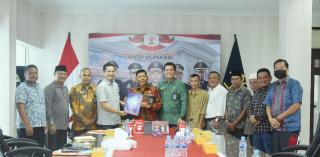 Bapemperda Bahas Naskah Akademik di Kementerian Hukum dan Ham Riau