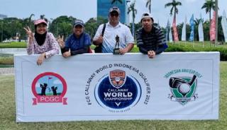 Atlit Golf Harumkan Riau Dalam Ajang IAGC di Gading Raya Padang Golf klub Tangerang