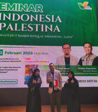 Peringatan Hut Masjid Istiqlal Indonesia - Palestina Dihadiri Pengurus Komunitas SEPERAK