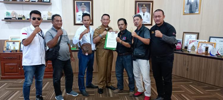 Diterima Bupati, Pengurus DPC PJS Beltim Sampai Rencana Pelantikan dan Diskusi Publik