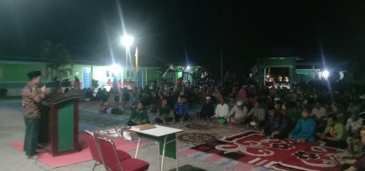 Wakil Ketua Pimpinan Wilayah Muhammadiyah Riau Hadiri Undangan Tabligh Akbar di Desa Pujud
