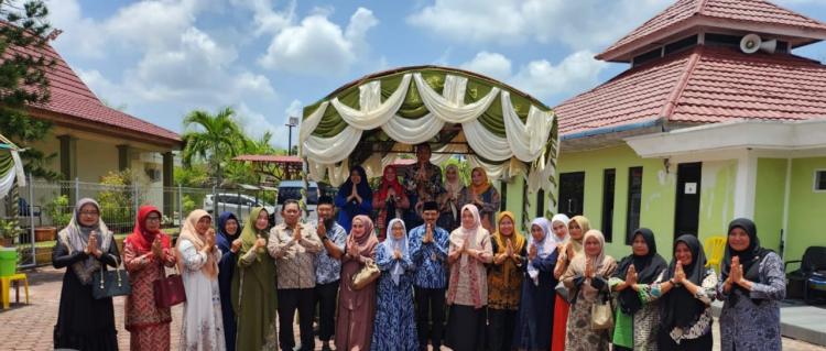 Menyambut Ramadhan, Sekretariat DPRD Kabupaten Bengkalis Gelar Tausiah dan Makan Bersama
