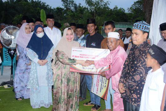 Safari Ramadhan Ke-9 di Masjid Lailatul Qadar, Bupati Kasmrni; Pasar Murah Bersubsidi Sebanyak 100.000 Paket se-Kabupaten Bengkalis