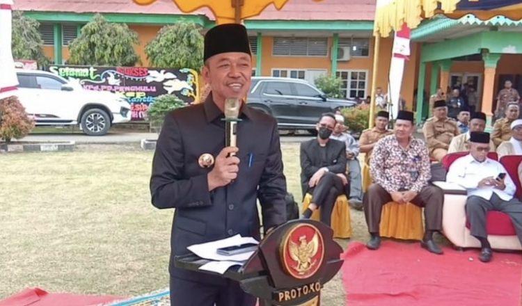 Empat Pj Penghulu dan Anggota BPKep di Lantik Bupati Rohil di Bagan Sinembah