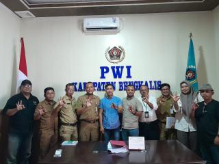 PWI Bengkalis Siap Dukung Bengkalis Kota Layak Anak 