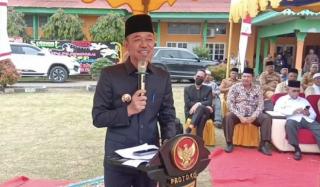 Empat Pj Penghulu dan Anggota BPKep di Lantik Bupati Rohil di Bagan Sinembah