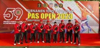 Kalapas Bengkalis Berpartisipasi di Turnamen Tenis Lapangan PAS Open 2023