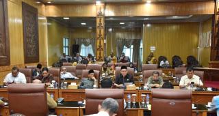 DPRD Gelar Rapat Lintas Komisi Bersama Dinas Perhubungan Kabupaten Bengkalis