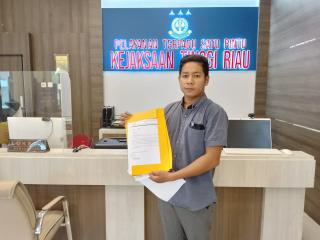 SAMASI Sampaikan Laporan Ke Kejati Riau Dugaan Mark Up Jasa Tenaga Keamanan di Sekretariat DPRD Provinsi Riau