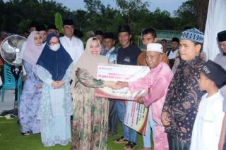Safari Ramadhan Ke-9 di Masjid Lailatul Qadar, Bupati Kasmrni; Pasar Murah Bersubsidi Sebanyak 100.000 Paket se-Kabupaten Bengkalis