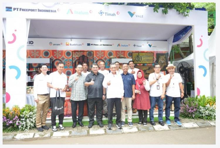 Tiga Hari, Mitra Binaan PT Timah Tbk Pasarkan Produk di Bazar UMKM 2023 yang Digelar Kementerian ESDM 