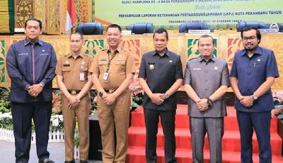 DPRD Kota Pekanbaru Gelar Rapat Paripurna LKPj Kepala Daerah