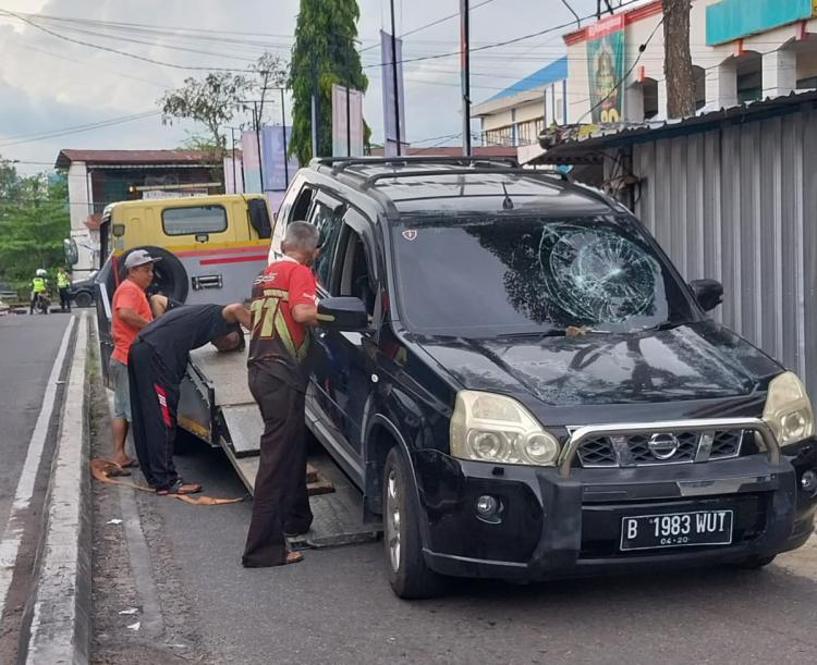 Gagal Tarik Paksa Motor Kredit, JD dan Rekannya Bawa Satam Serang Pengelola Parkiran Ramayana