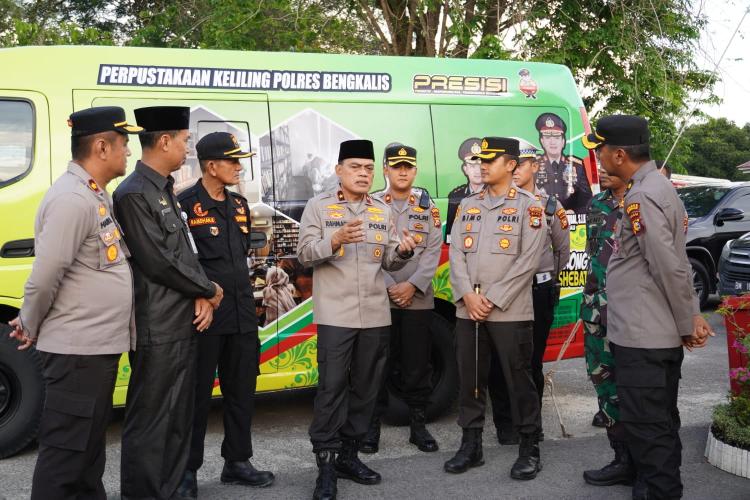 Kunker Polres Bengkalis, Wakapolda Riau Berikan Apresiasi Pelaksanaan Operasi Tertib Ramadhan 2023