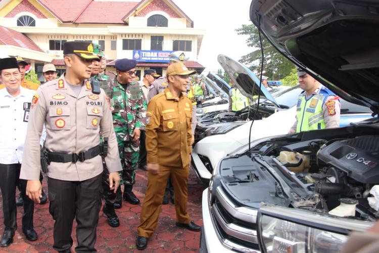 Polres Bengkalis Bersama Personil Gabungan Siap Amankan Hari Raya Idul Fitri 2023