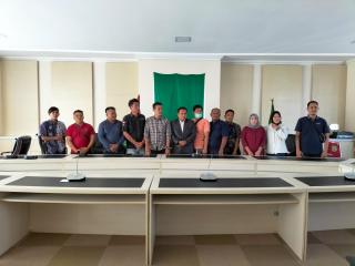 Berada di Pemkab, Ini Program DPC PJS Muba Siap Bersinergi Bersama Forkopimda