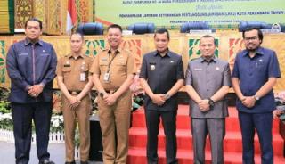 DPRD Kota Pekanbaru Gelar Rapat Paripurna LKPj Kepala Daerah