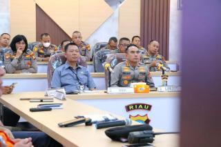 Penjabat Walikota Pekanbaru Ikuti Rapat Koordinasi Lintas Sektoral Bersama Menko PMK Secara Virtual