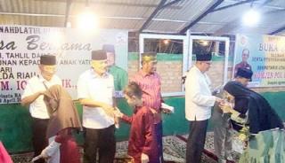 DPP SANTRI TANI NU Berbuka Puasa dan Yasinan Sertai Mendoakan Ketua Mustasyar PWNU Riau M Iqbal
