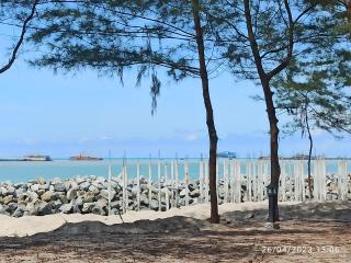KIP Beroperasi Dekat Bibir Pantai Ancam Objek Wisata dan Terumbu Karang  Seputaran Laut Bukit Kuala
