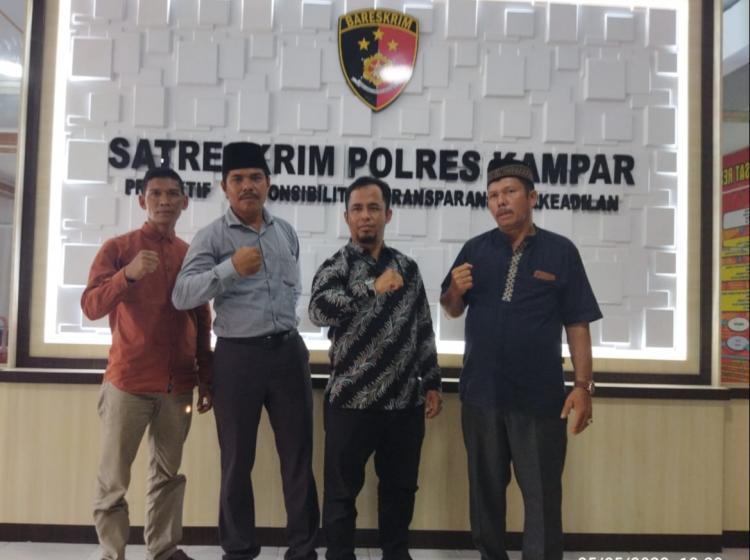 Ketua BPD dan Ninik Mamak Laporkan Kades Lubuk Siam ke Penegak Hukum 