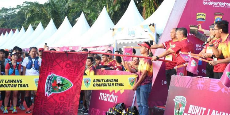 Pangdam I/BB Wagubsu Ramaikan BLOT 2023 Bersama 700 Runner