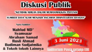 Akan Dibahas Diskusi Nasional 3 Juni, Hadirilah