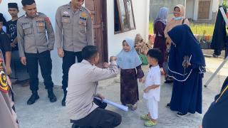 JUMPE ROMANSA POLDA RIAU kembali sambangi Panti Asuhan dan Beri Santunan 