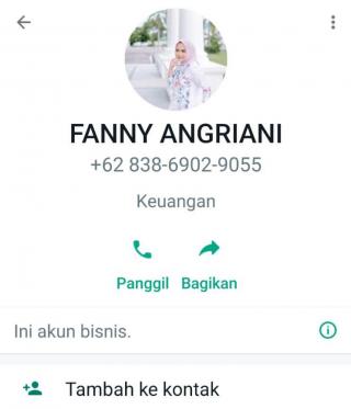 Waspada,Modus Penipu Catut Nama Fani Anggraini Putri Bupati 