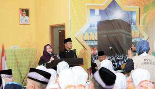 Pelepasan Ibadah Haji, Bupati Mohon Doakan negeri Junjungan 