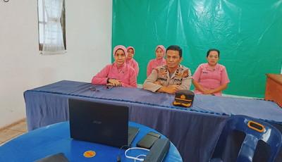 Secara Virtual dengan Jajaran Polda Riau, Kapolsek Bagan Sinembah Resmikan Graha Bhayangkara