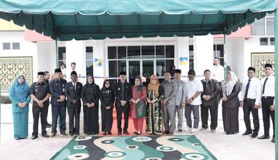 Gedung Puskesmas Panipahan Diresmikan, Bupati Rohil Afrizal Sintong Langsung Melantik Kepala Puskesmas