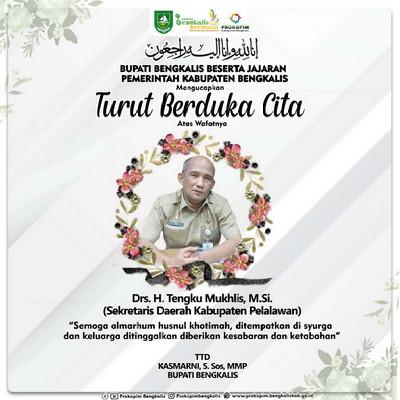 Sekda Pelalawan Meninggal Dunia, Bupati Bengkalis Kasmarni Turut Berbelasungkawa