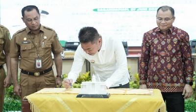 Program Magister Sekolah Pascasarjana Unilak, Bupati Rohil Buka Sosialisasi dan Penandatanganan MoU