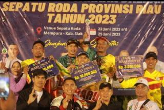 Ikut Event Kejurda di Siak Atlet Sepatu Roda Asal Rohil Raih Juara Umum 3