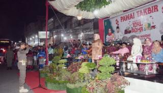 Pawai Takbir Idul Adha 1444 Hijriah, Bupati Bengkalis Kasmarni Komitmen Dukung Bidang Keagamaan