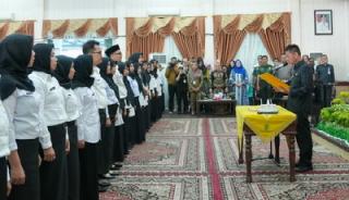 Bupati Afrizal Sintong Serahkan SK Pengangkatan P3K Tenaga Kesehatan dan Ambil Sumpah Jabatan Fungsional Guru PNS