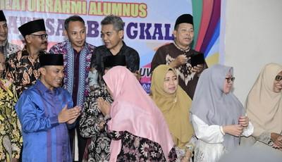 Kenang Masa Kuliah, Wabup Bagus Santoso Beserta Istri Hardiri Silaturahmi Alumni STIT Al-Kautsar