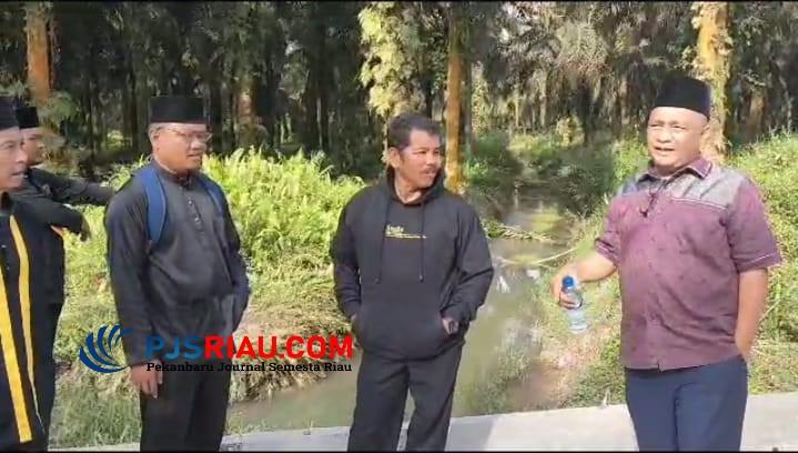 Wan Ahmat Datuk Engku Raja Lela Putra Tinjau Kerusakan DAS di PT MUP, Instansi Terkait Harusnya Lakukan Pengawasan