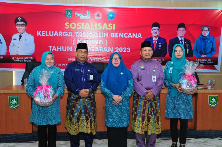 Kurangi Resiko Bencana, BPBD dan TP PKK  Bengkalis Gagas Keluarga Tangguh Bencana 