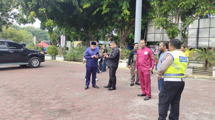 Pastikan Persiapan Hari Jadi Ke 511, Panpel Bengkalis Tinjau Sejumlah Titik Lokasi