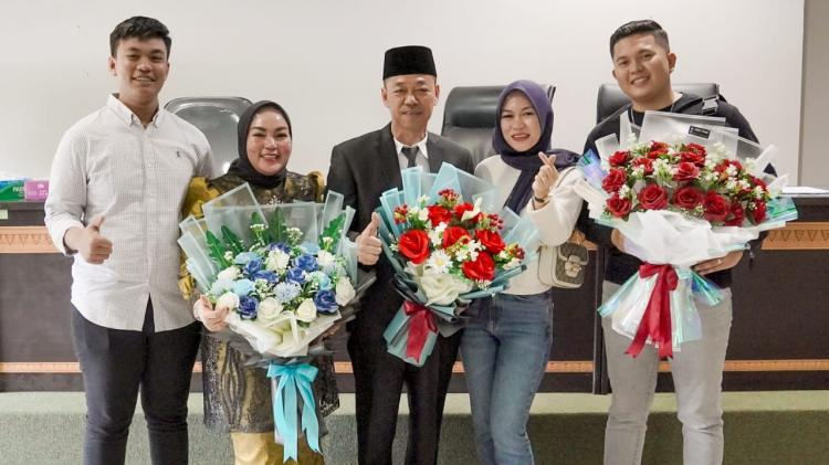 Bupati Afrizal Sintong Lulus Ujian Tesis di Pascasarjana UIR Dapat Nilai A