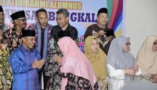 Kenang Masa Kuliah, Wabup Bagus Santoso Beserta Istri Hardiri Silaturahmi Alumni STIT Al-Kautsar