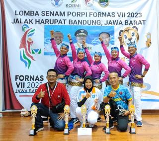 Disebut Anak Bawang Tim PORPI Raih Peringkat IV Di Event FORNAS VII