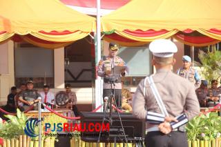 Polres Bengkalis Gelar Apel Patuh Lancang Kuning 2023 di Hadiri Sejumlah Tokoh Penting dan Instansi Terkait
