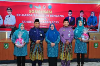 Kurangi Resiko Bencana, BPBD dan TP PKK  Bengkalis Gagas Keluarga Tangguh Bencana 