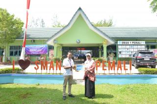 Dukung HUT ke-25 SMAN 1 Pemali, Alumni dan Siswa Apresiasi Program Kelas Beasiswa PT Timah Tbk