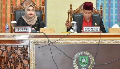 DPRD Bengkalis Sahkan Ranperda Pertanggungjawaban APBD TA 2022
