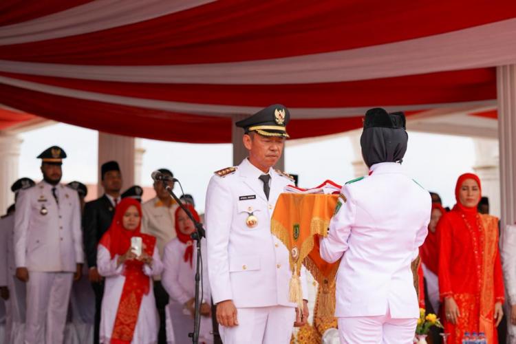 HUT Kemerdekaan RI ke-78, Bupati Afrizal Jadi Irup Ini Pesan dan Harapannya